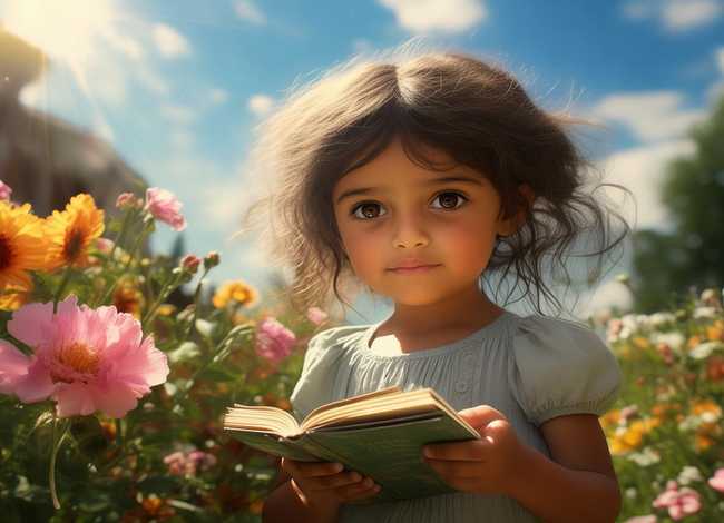 女儿童长大的励志故事（女儿的故事渐渐长大）