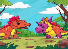 恐龙故事小孩听 - 来一个小孩听的恐龙故事