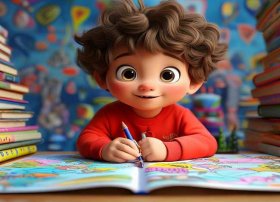 故事书绘画作品小学生、故事书绘画作品小学生怎么画