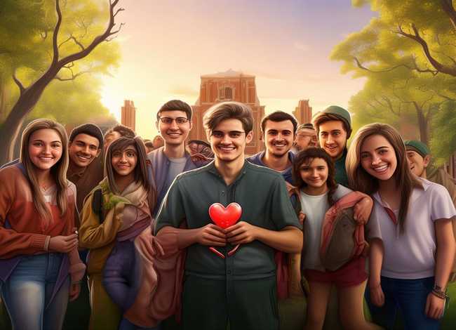 感恩校园故事绘画作品 感恩校园故事绘画作品图片