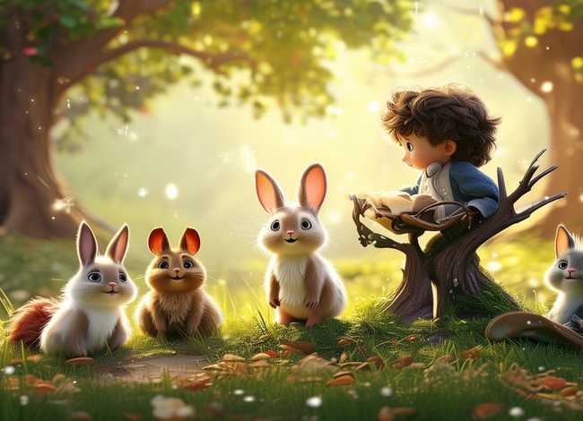 儿童动物故事100字左右、儿童动物故事100篇简短