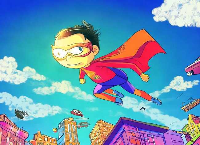 超人绘本故事；超人的绘本故事