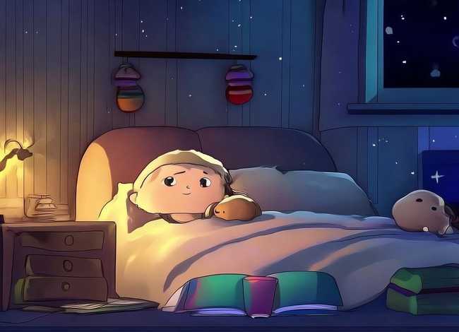 儿童睡前故事文字图片，儿童睡前故事文字图片简单