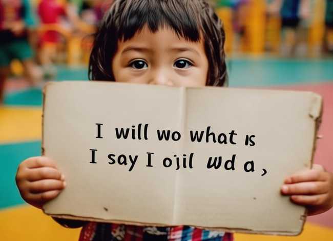 说到做到的儿童故事、说到做到的故事50字