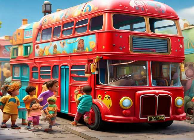 儿童故事公交车的故事 - 关于公交车的故事幼儿故事