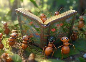 蚂蚁的故事在线阅读；蚂蚁的故事绘本完整版图片