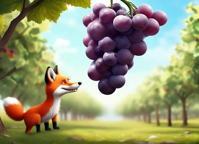 狐狸和葡萄的故事告诉我们什么 狐狸和葡萄的故事告诉我们什么道理