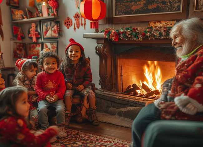 小朋友过年的故事，小朋友过年的故事大全