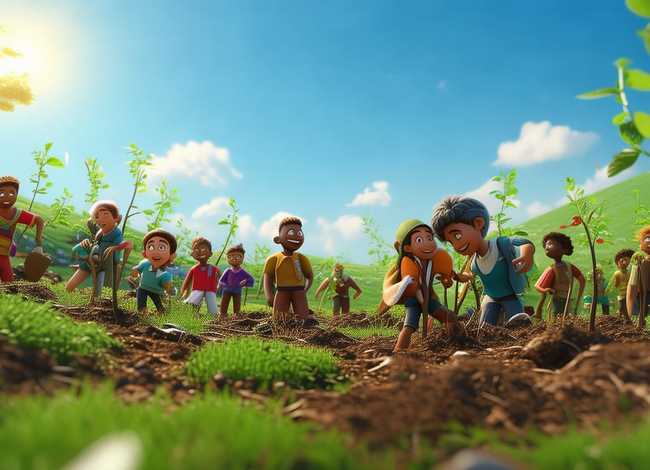 植树小故事视频 - 植树小故事视频播放