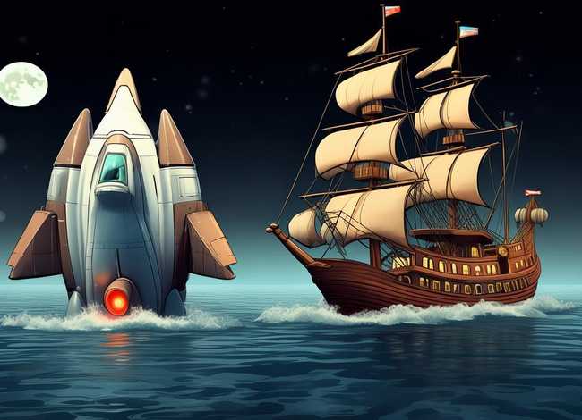 会说话的火箭儿童故事；会说话的船故事