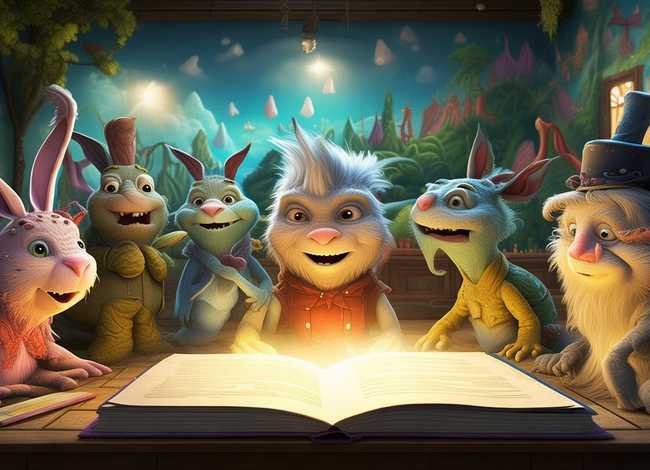 奇怪儿童故事在线听 - 奇奇怪怪幼儿园故事绘本