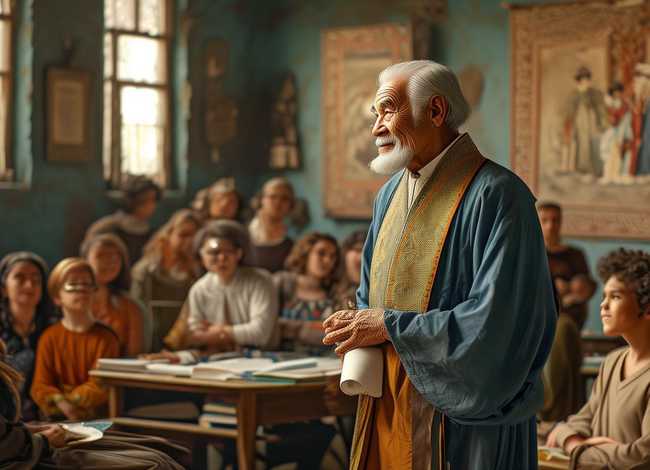 尊师重教的小故事（尊师重教的小故事还有哪些）