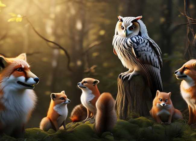 寓言故事主题绘画 寓言故事主题绘画图片