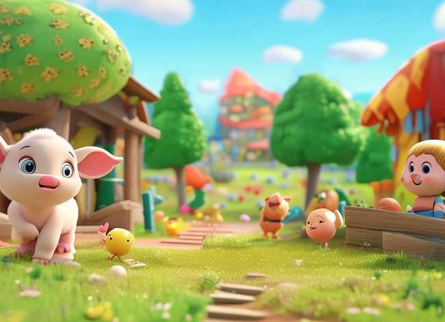 动物农场视频大全儿童 - 农场动物视频早教幼儿
