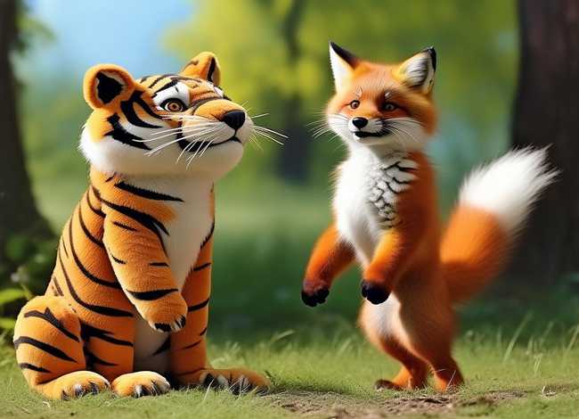 幼儿狐假虎威故事表演，幼儿狐假虎威故事表演视频