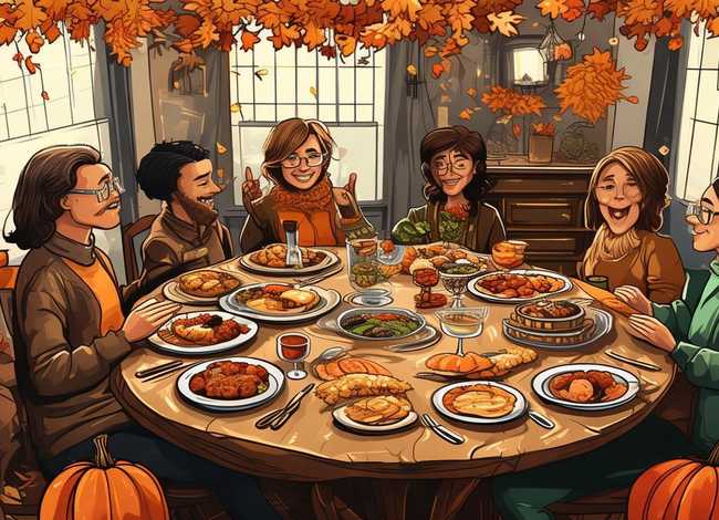 感恩节的故事绘本 - 关于感恩节的绘本故事和原图