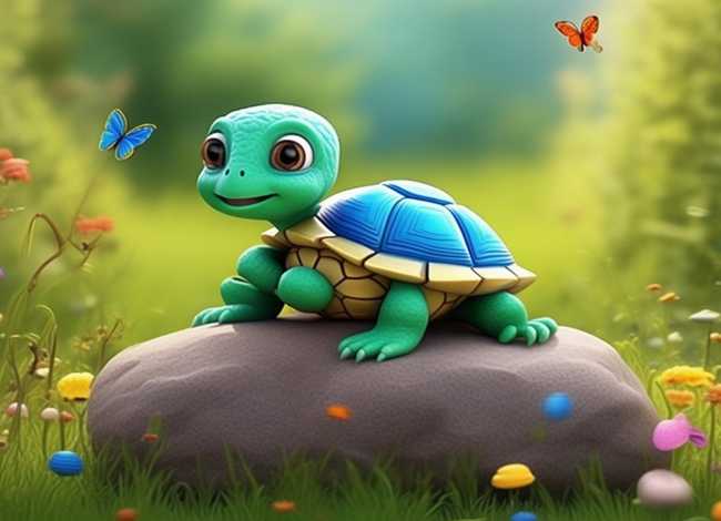 儿童故事聪明的乌龟；幼儿故事《聪明的小乌龟》