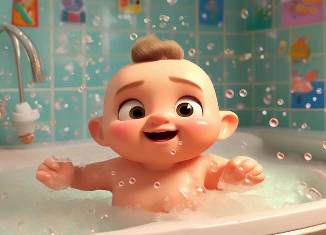 宝宝洗澡儿童故事 - 宝宝洗澡故事内容