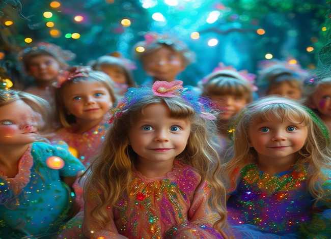 儿童童话摄影 - 童话里儿童摄影