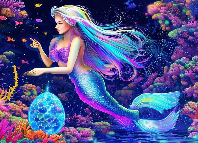 海底美人鱼动画片，海底美人鱼动画片视频