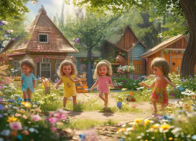 儿童花园故事、有关花园的故事 幼儿园