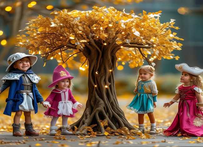 儿童故事4个角色扮演，幼儿故事四个角色扮演