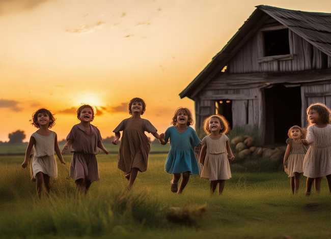 农村儿童的故事、农村的故事片儿