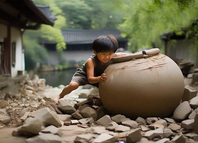 小儿故事司马光砸缸，小儿故事司马光砸缸原文
