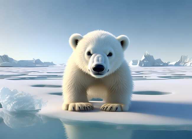 北极熊幼儿简短小故事 - 北极熊幼儿简短小故事图片