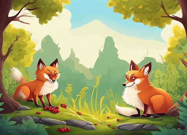 狼和狐狸的故事绘本，狼和狐狸的故事绘本视频