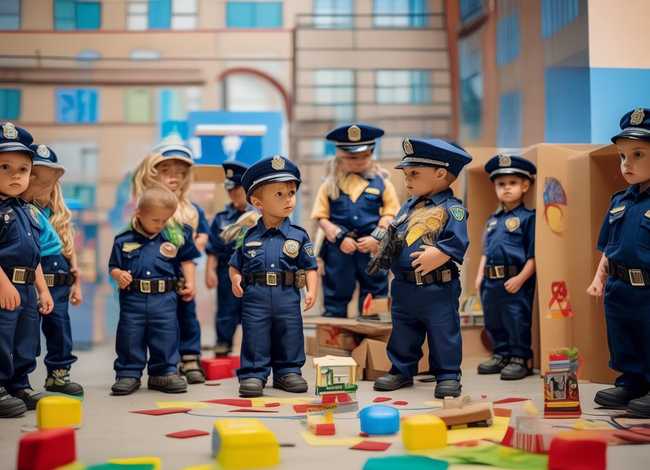 儿童警察故事视频；少儿警察故事视频