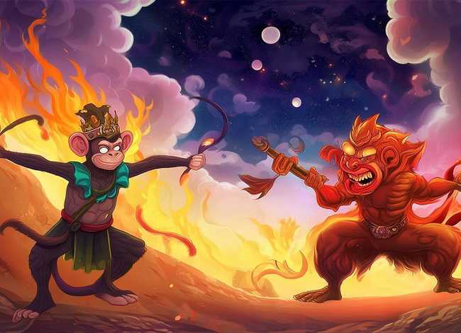 儿童睡前故事孙悟空红孩儿、孙悟空与红孩儿故事