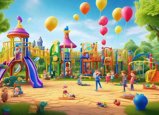 儿童乐园描述一段话 - 儿童乐园描述一段话简短