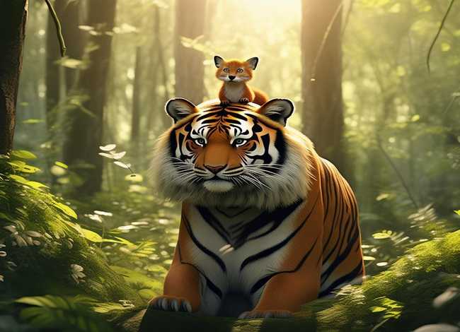 儿童讲故事配乐纯音乐、儿童讲故事狐假虎威配乐纯音乐