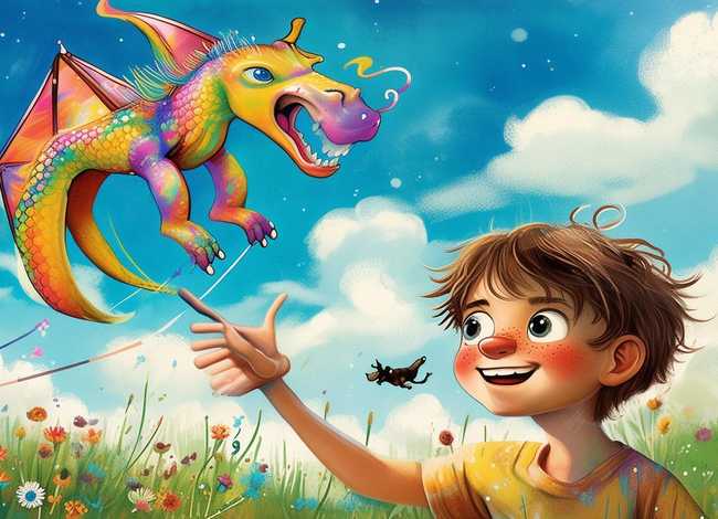 儿童风筝绘本故事，有关风筝的绘本故事