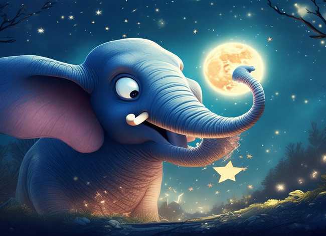 大象绘本故事 吃黑夜的大象绘本故事