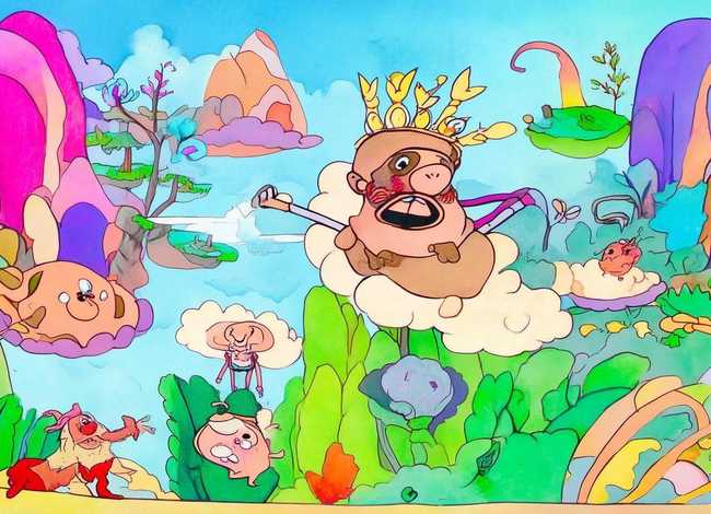 西游记故事儿童版图片；西游记故事幼儿简笔画图片