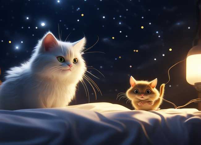 猫和老鼠儿童故事睡前故事 猫和老鼠的睡前小故事