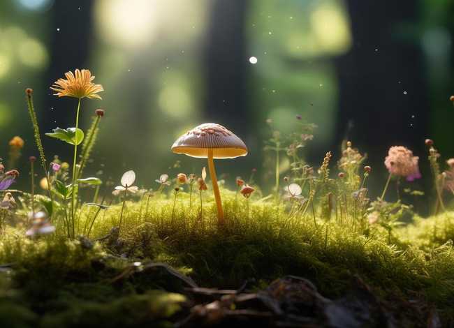 小蘑菇的故事童话故事，小蘑菇长大的故事