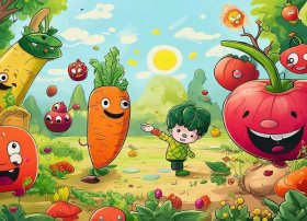 关于蔬菜和水果的儿童故事、关于蔬菜水果的幼儿故事