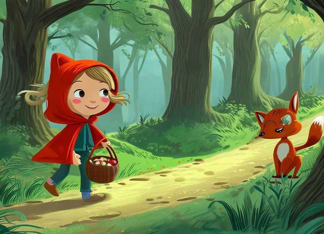 幼儿童话故事小红帽视频完整 - 幼儿故事小红帽的故事视频