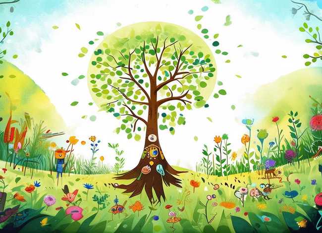 小树长大儿童故事（幼儿长大的小树绘本故事）