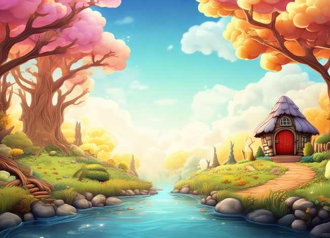 儿童故事账号背景图片（儿童故事背景图片素材）