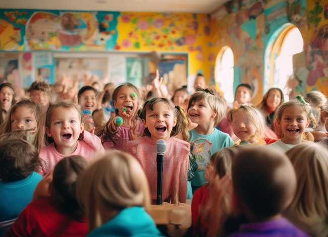 幼儿儿童讲故事表演，幼儿园讲故事表演