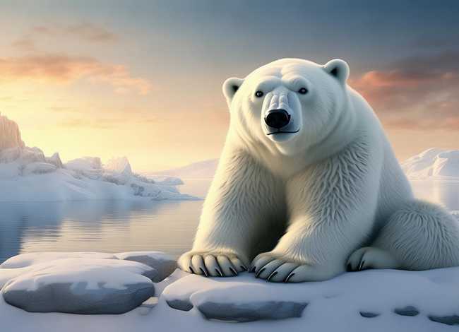 北极熊的烦心事故事绘本 - 北极熊的烦心事故事绘本图片