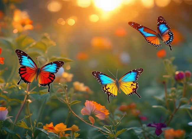 三只蝴蝶故事简单；三只蝴蝶故事简单易懂