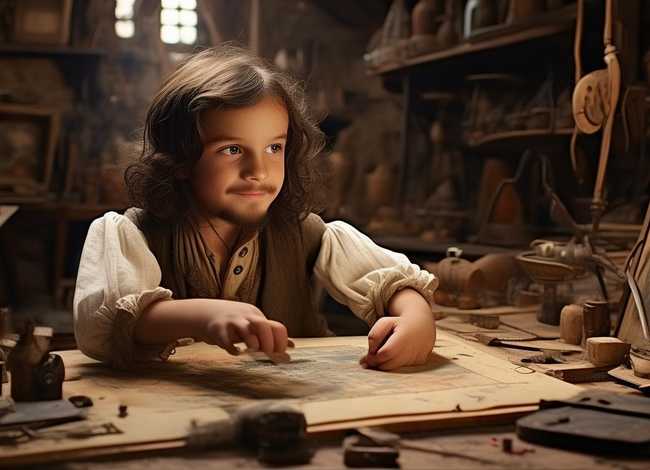 达芬奇故事儿童（达芬奇儿时故事）