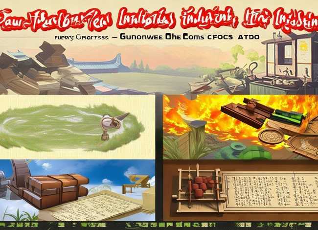 四大发明的来历故事，四大发明的来历故事视频