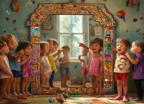 关于镜子的幼儿故事 关于镜子的幼儿故事大全