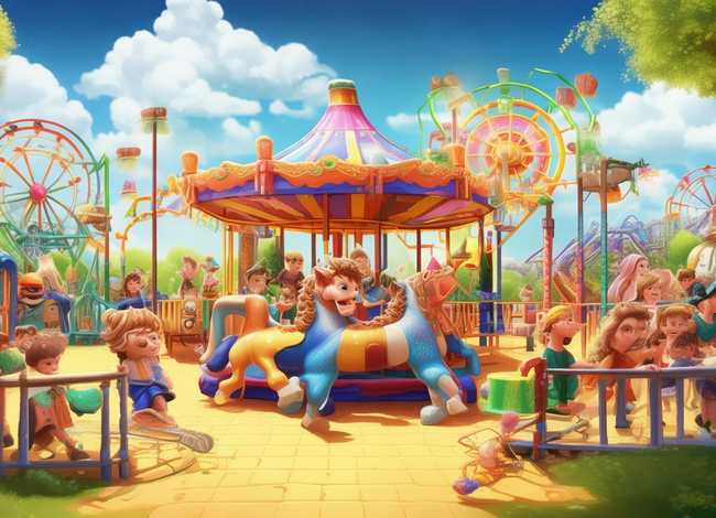 关于游乐场的小故事，关于游乐场的小故事作文